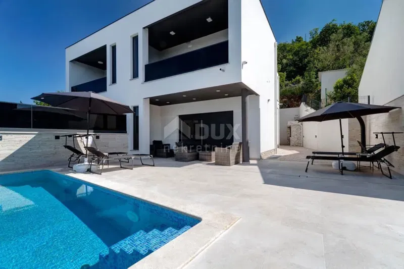 CRIKVENICA - Villa medencével és panorámás kilátással a tengerre – 2