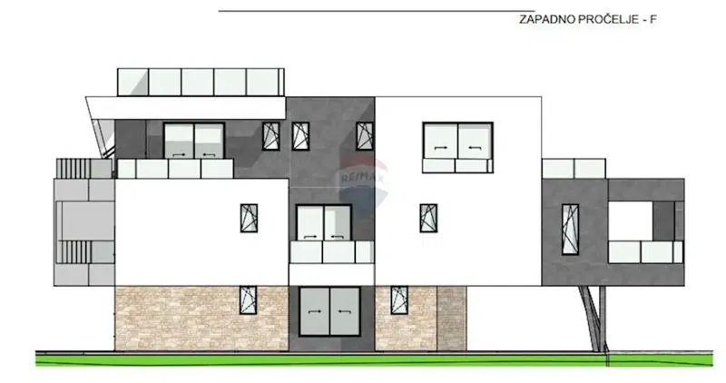 Terreno edificabile Njivice, Omišalj, 735m2 – 3
