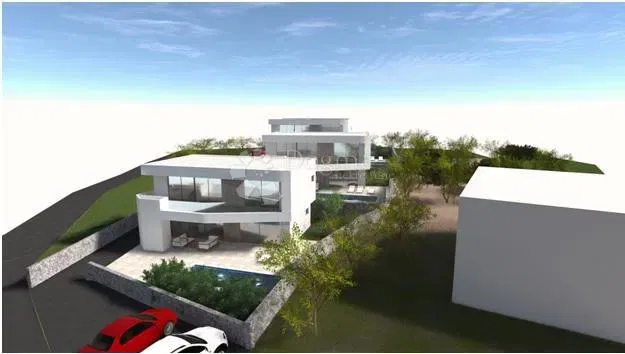 Land Vinišće, Marina, 395m2 – 2
