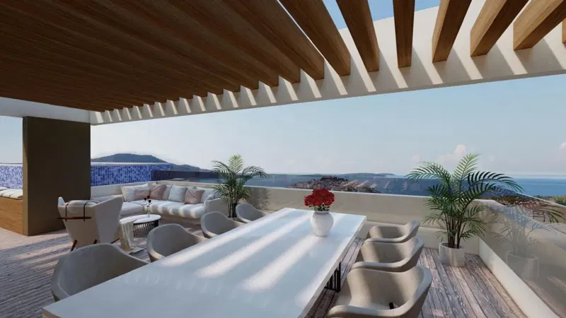Attico di lusso con vista mare – 2