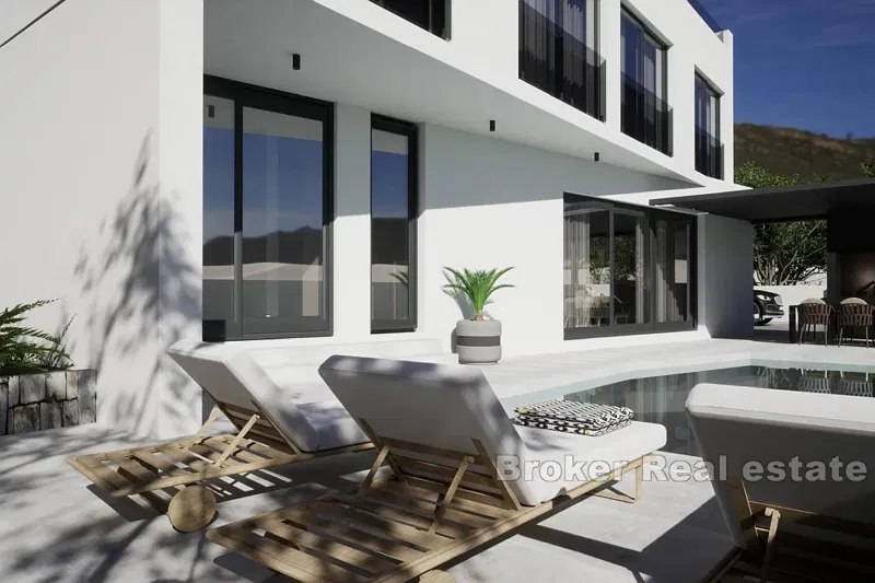 Villa under construction near the sea and the beach – 2