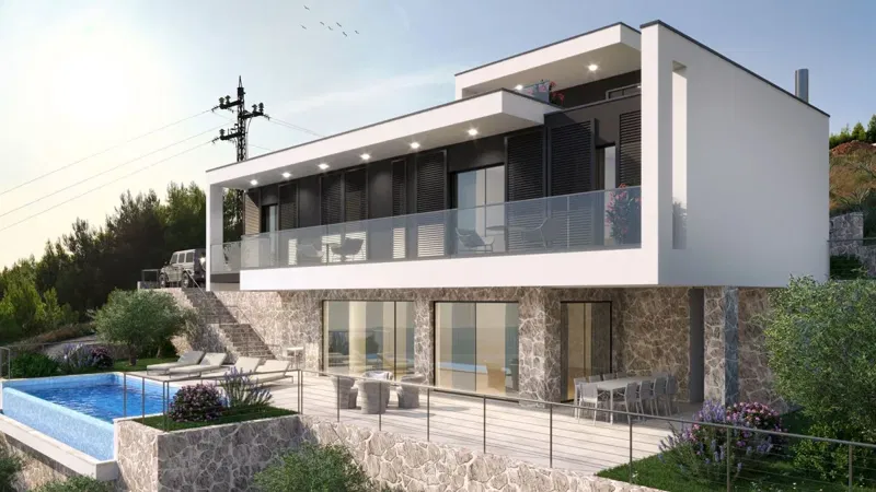 Modern villa with sea view – 2