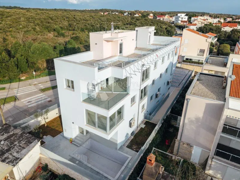 PETRČANE - S3 LUXURY TWO-STOREY APARTMENT WITH GARDEN AND POOL – 2