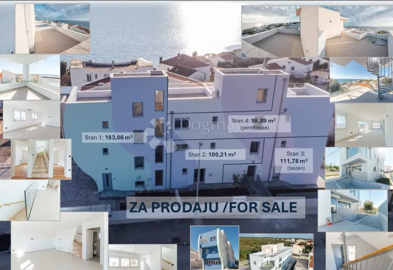 Квартира Petrčane, Zadar - Okolica, 155,56m2 – 2