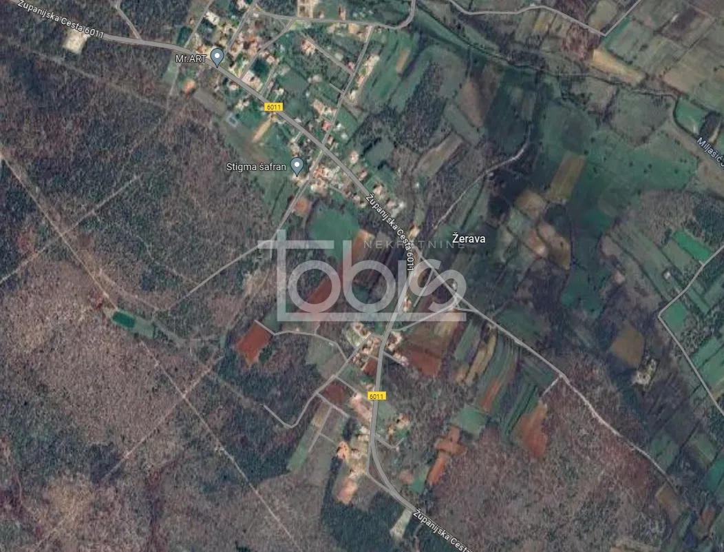 ŽERAVA - GRAĐEVINSKO ZEMLJIŠTE 600 M2 + 600 M2