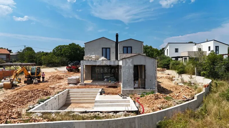 ISLAND OF KRK, inland - Luxury house with pool under construction – 3