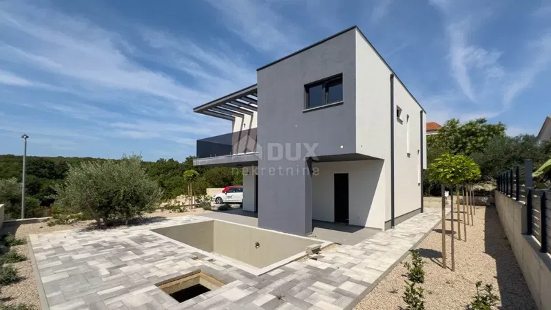 ISOLA DI KRK, CITTÀ DI KRK (dintorni) - moderna villa di lusso con piscina e vista mare – 2