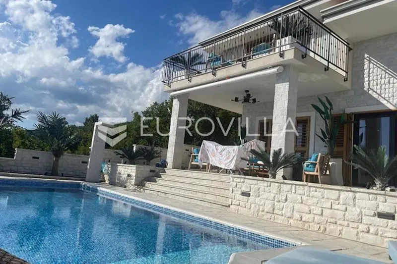 Selce, Crikvenica, exceptional luxury villa, net usable area is 400 m² with pool and sea view – 3