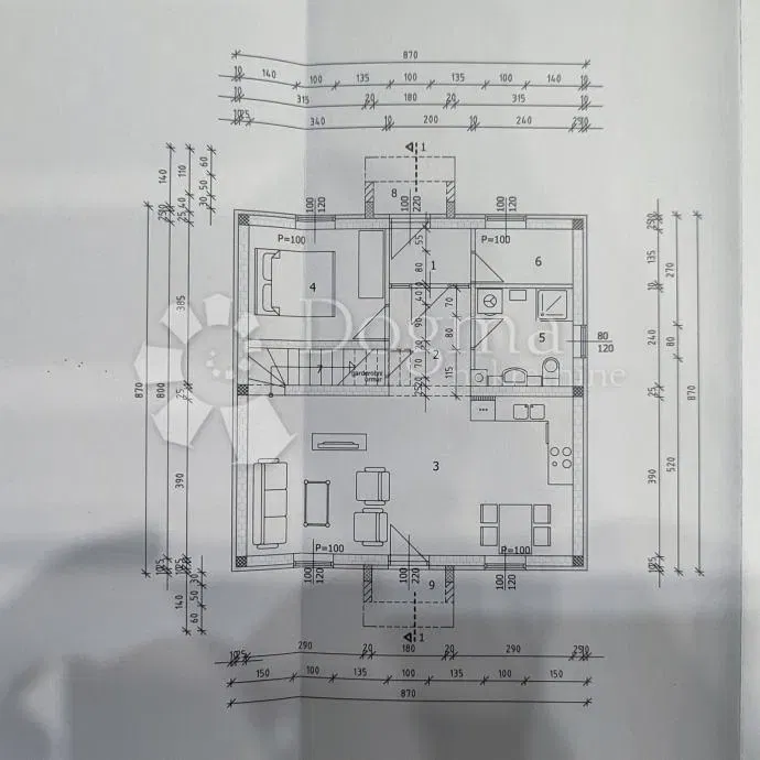 Föld Karojba, 1.321m2 – 3