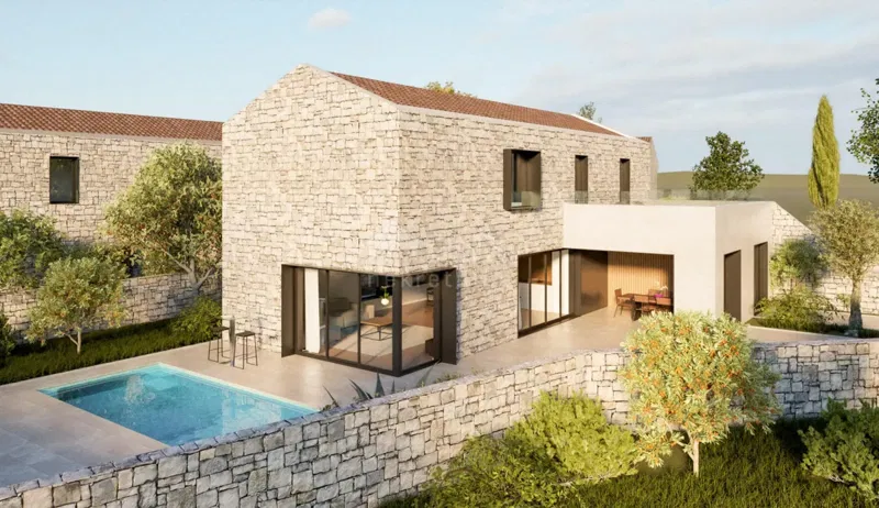 ISTRIA, BARBAN - Land with the last project in the construction zone – 2