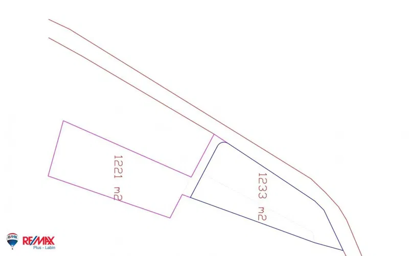 Building land Kršan, 2.454m2 – 2