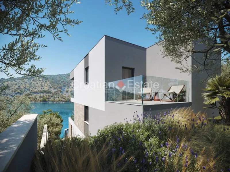 Seafront building plot with building permit for house with pool, for sale – 2