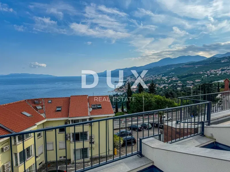 OPATIJA, PAVLOVAC - larger apartment 143m2, 3 bedrooms, roof terrace, new building near Opatija, view – 2