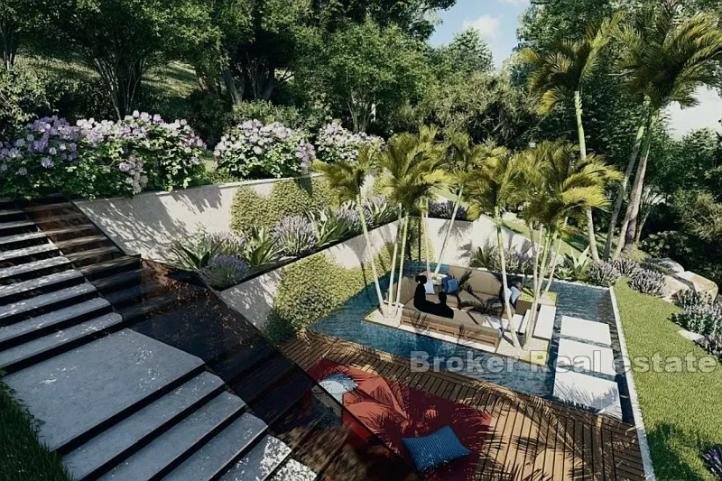 Building plot with villa project and sea view – 2