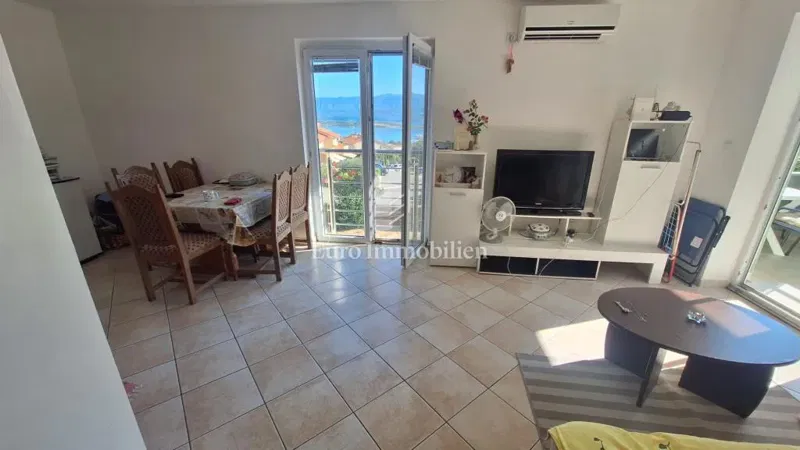 Isola di Krk, Klimno - appartamento con vista mare – 3