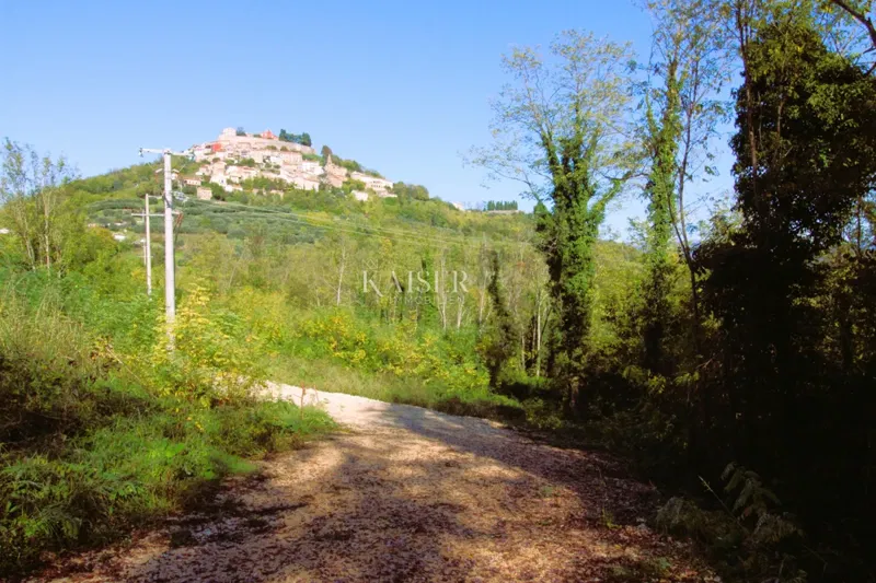 Istria, Motovun building plot below the old town – 2
