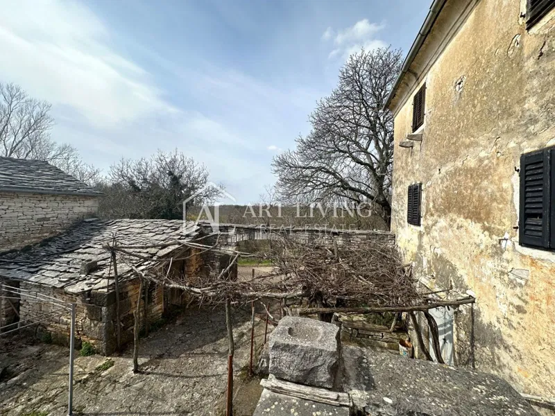 Istrien, Grožnjan, Umgebung – authentisches istrisches Anwesen mit 60.000 m2 Grundstück – 3