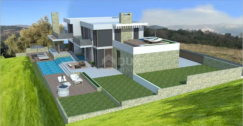 ISTRIA, RABAC - Villa under construction 50 meters from the sea – 2