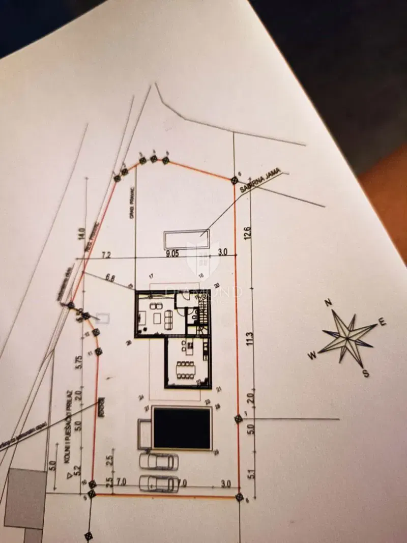 Terreno con permesso di costruzione e progetto vicino a Dignano! – 2