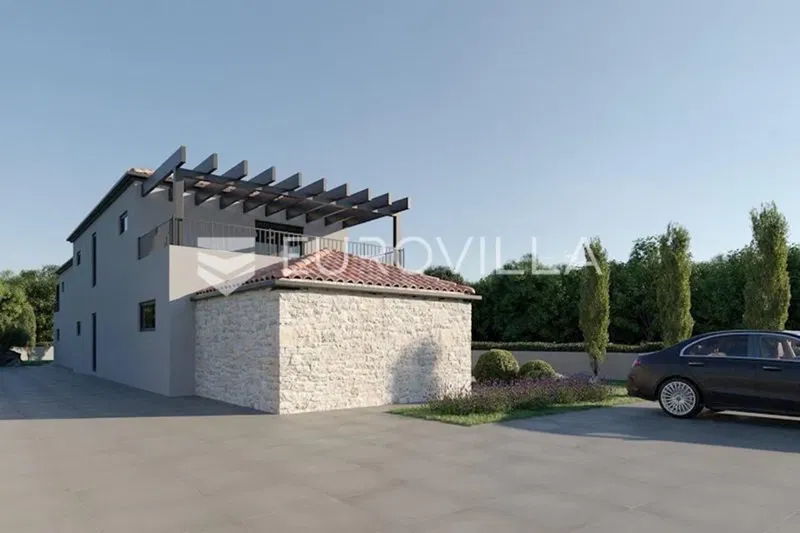 Istria, Šišan, modern semi-detached house with swimming pool 140 m3 – 3