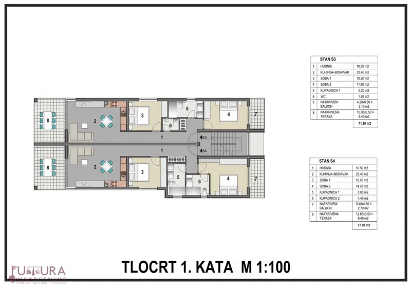 Appartamento Mandre – 3