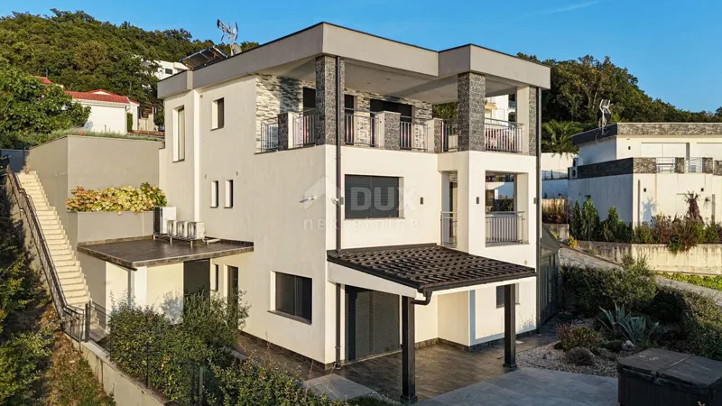 OSTROV KRK, OMIŠALJ - 25m od mora! - Dom s dvoma apartmánmi s prístupom na samotnú pláž! – 3