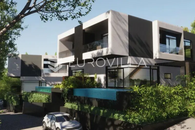 Kostrena, Saint Lucia, luxury semi-detached house with pool and sea view – 3