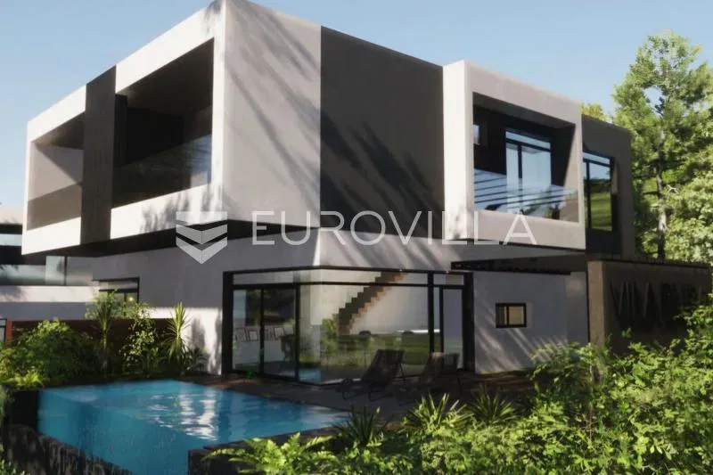 Kostrena, Saint Lucia, luxury semi-detached house with pool and sea view – 3