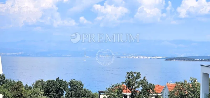Malinska, apartman s pogledom na more i bazenom! Novogradnja – 3