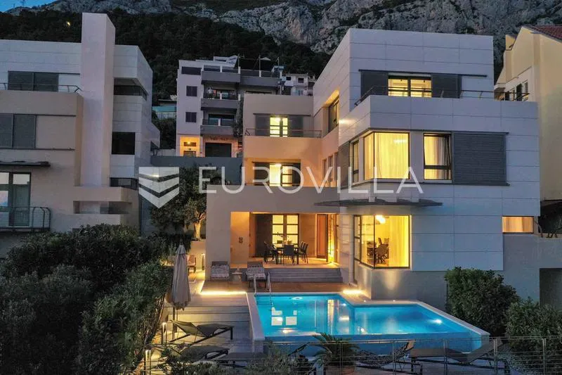 Makarska, modern villa with pool and beautiful view – 2