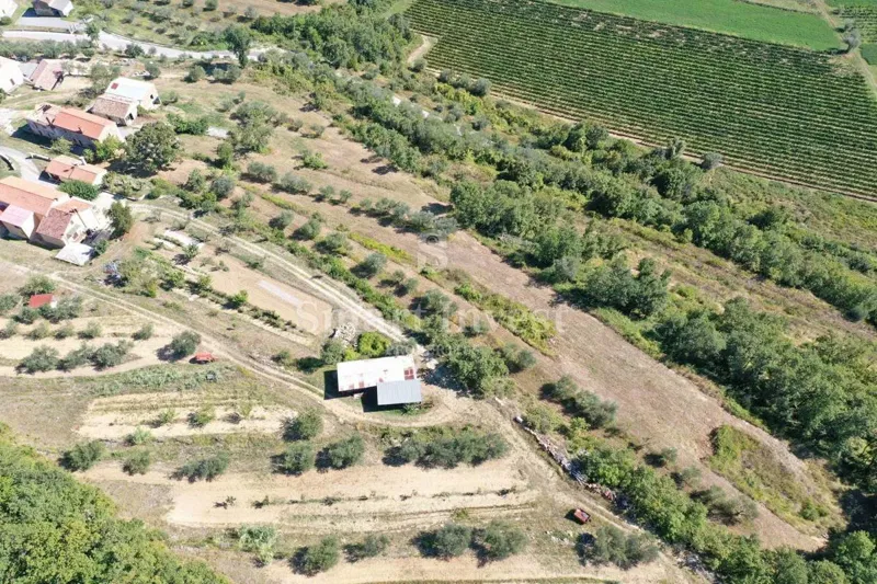 ISTRIA - BUIE, vecchie case su un terreno di 16.691 m2 – 2