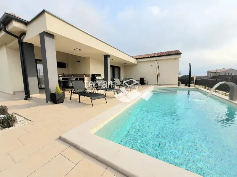 Istria, Marčana, Divšići, casa 157m2, piscina 30m2, giardino 657m2 NUOVO, #vendita – 2