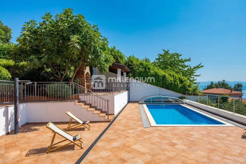 Opatija, Veprinac, samostojeća vila s bazenom – 2