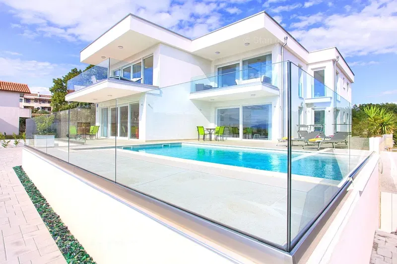 Krk area, apartment on the ground floor with a swimming pool! – 3