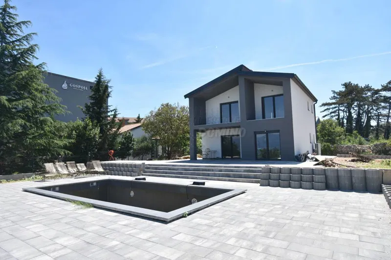 Luksuzna vila sa pogledom na more,velikom okućnicom i bazenom-Vrbnik! – 3