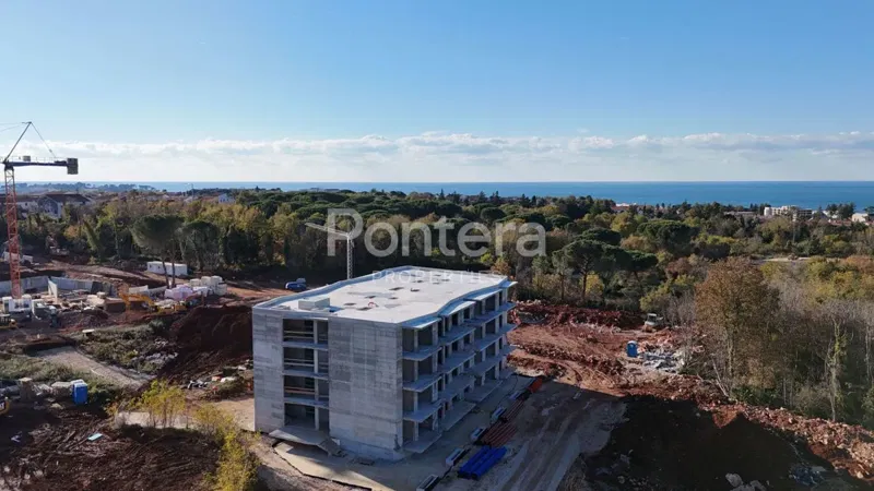 ISTRIA, POREČ luxurious apartment 127.79 m² with a view of the sea and the city, new construction! (A301) – 2
