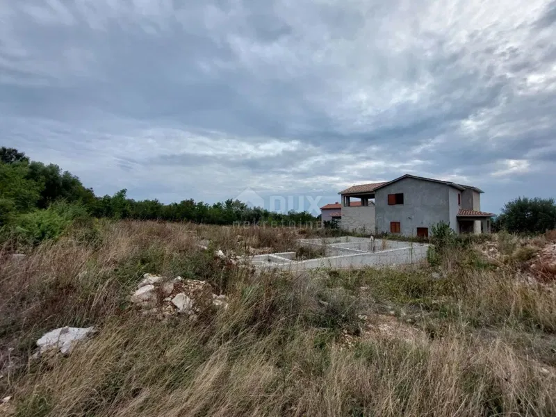 ISTRIA, RABAC, SURROUNDINGS - Land with building permit and construction started – 3
