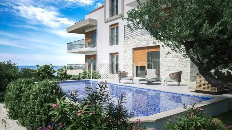 New apartment with private pool, Rogoznica – 2