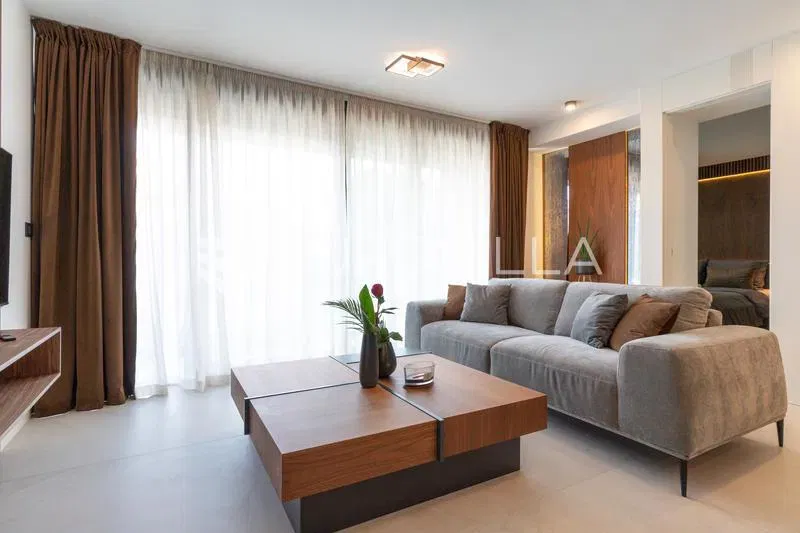 Istria, Rovinj, long term rent of a two-room luxury apartment 76 m² in a top location – 2
