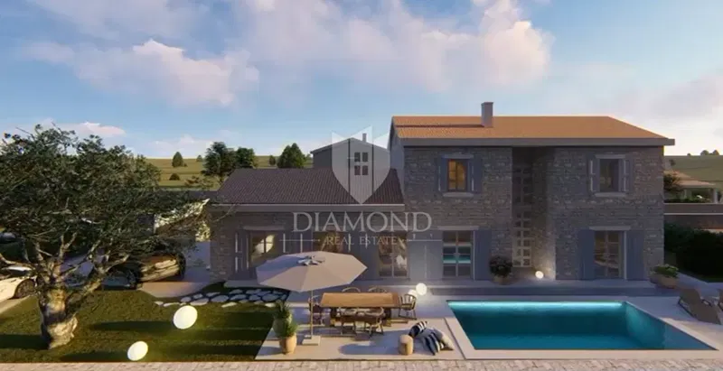 Cittanova, dintorni! Bellissima villa con piscina a 700 m dal mare! – 3