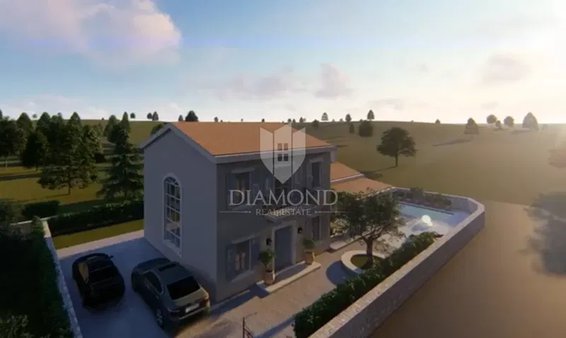 Novigrad, surroundings! Beautiful villa under construction 700 m from the sea! – 3