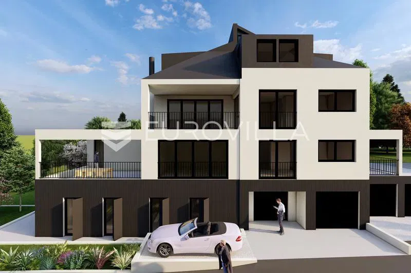 Zagreb, Gornji Bukovac, renovated building with two apartments 400 m², building permit – 3