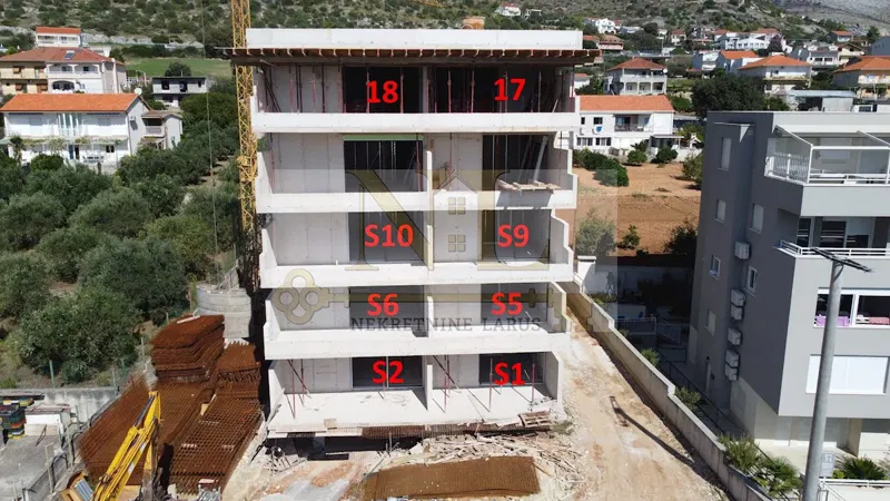 Apartment S9 on the second floor, 250 m from the sea, Seget Donji – 2