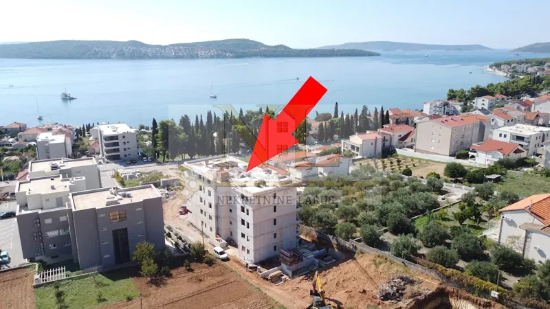 Apartment S9 on the second floor, 250 m from the sea, Seget Donji – 3