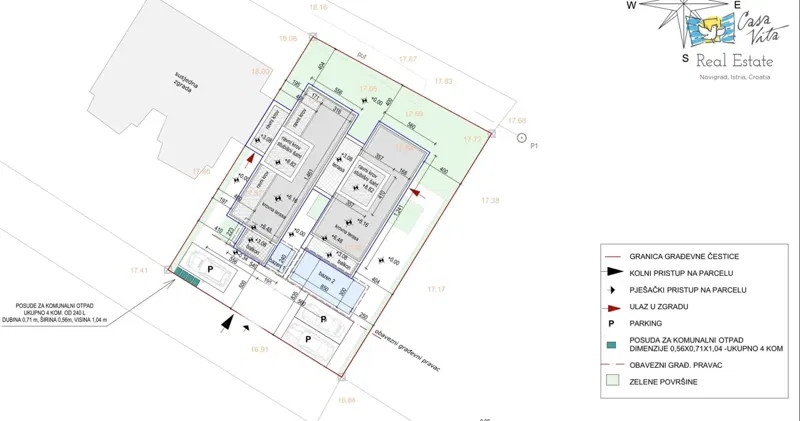 Novigrad - house under construction 800m from the sea! – 2