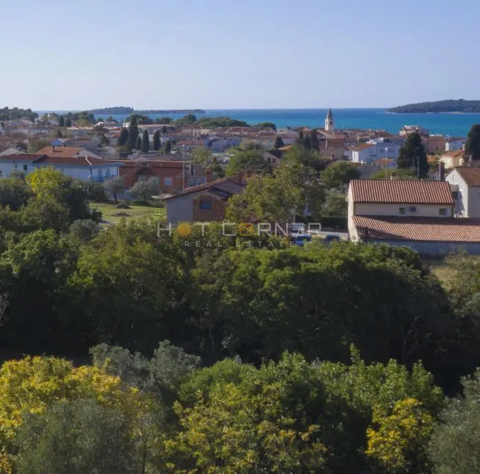 Fažana, zemljište za izgradnju jednoobiteljske vile, pogled more, 500 m od plaže – 3