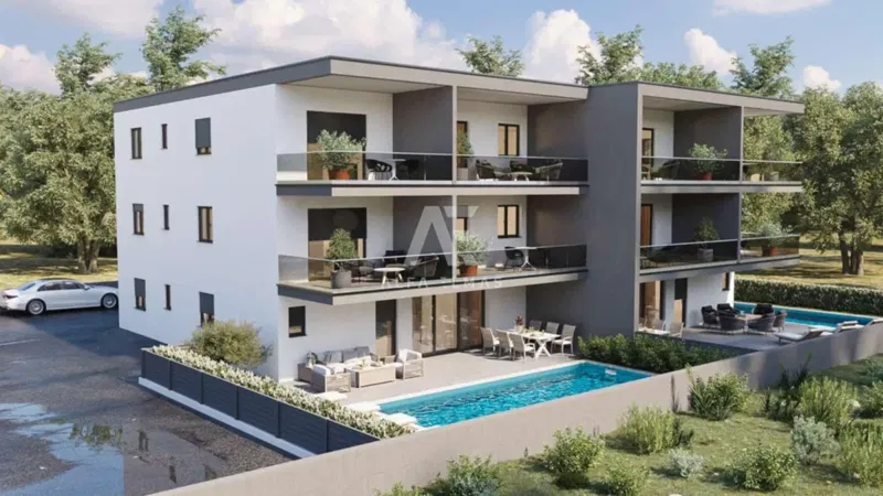 Novigrad, apartment in a new building with a sea view! ID 600 – 2