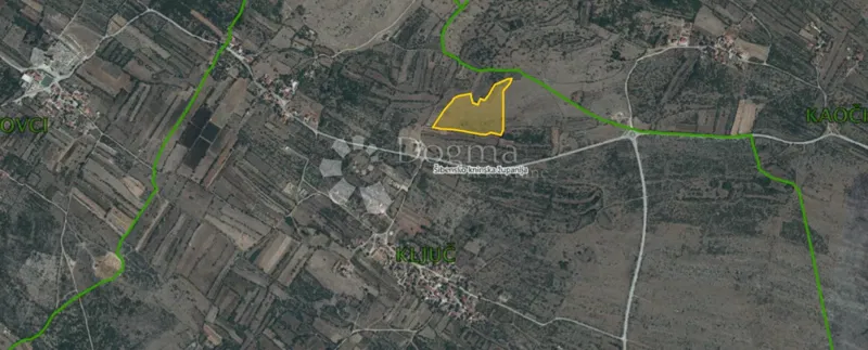Działka Ključ, Drniš, 31.624m2 – 3