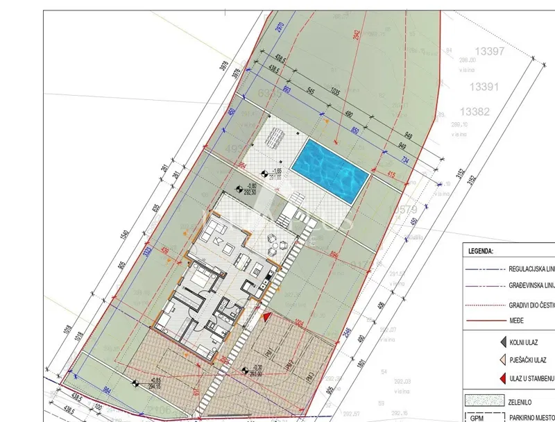 Terreno edificabile con progetto, circondato da natura incontaminata – 2