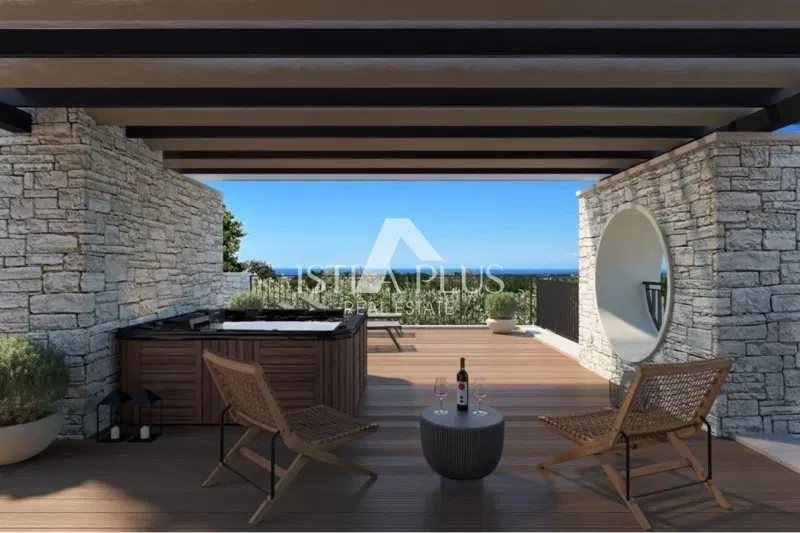 Istria, zona di Parenzo - Nuova villa di lusso con vista mare - progetto di design, costruzione di alta qualità – 3
